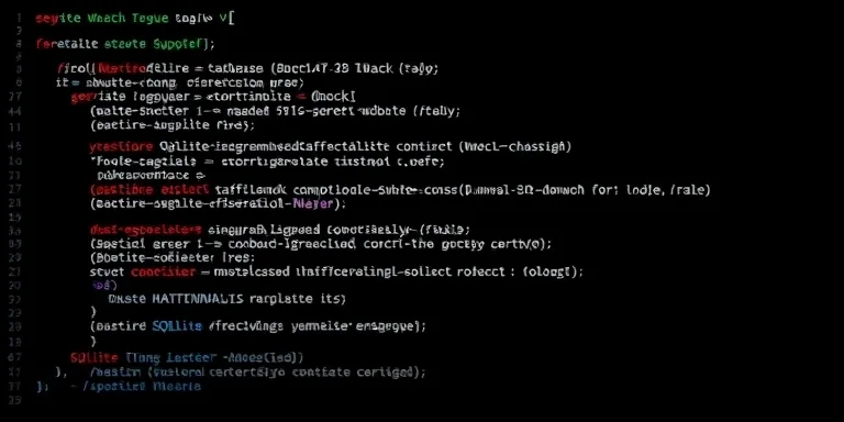 Python Sqlite Veritabani