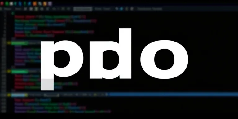 PHP PDO Veritabani